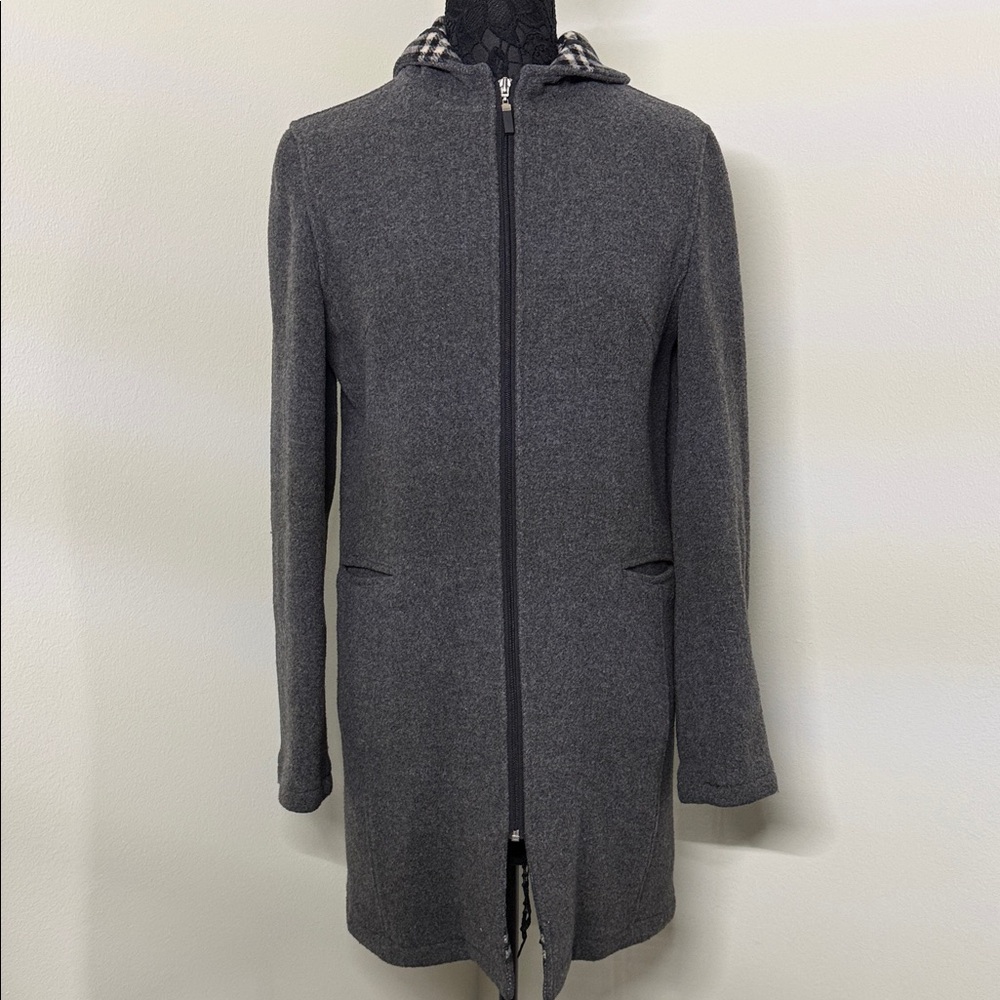 Giacca Gray Hooded Coat - Picture 2 of 11
